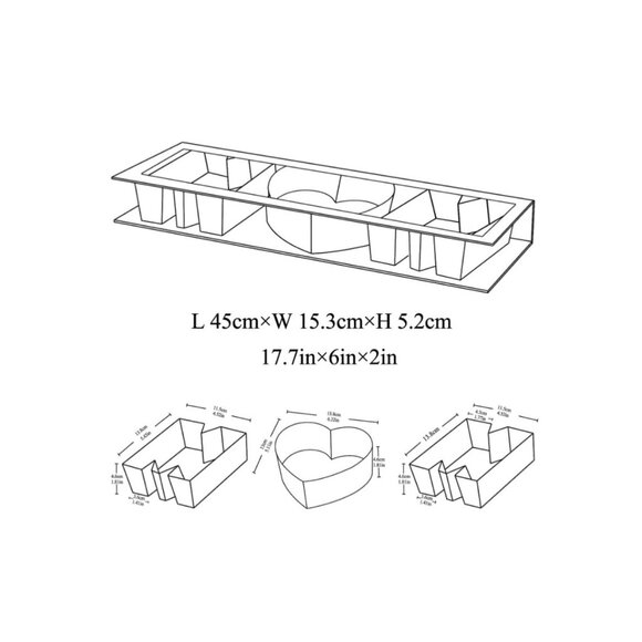 Pink I Love Mom Boxes Gift Boxes with clear window Set of 6 - Picture 8 of 9